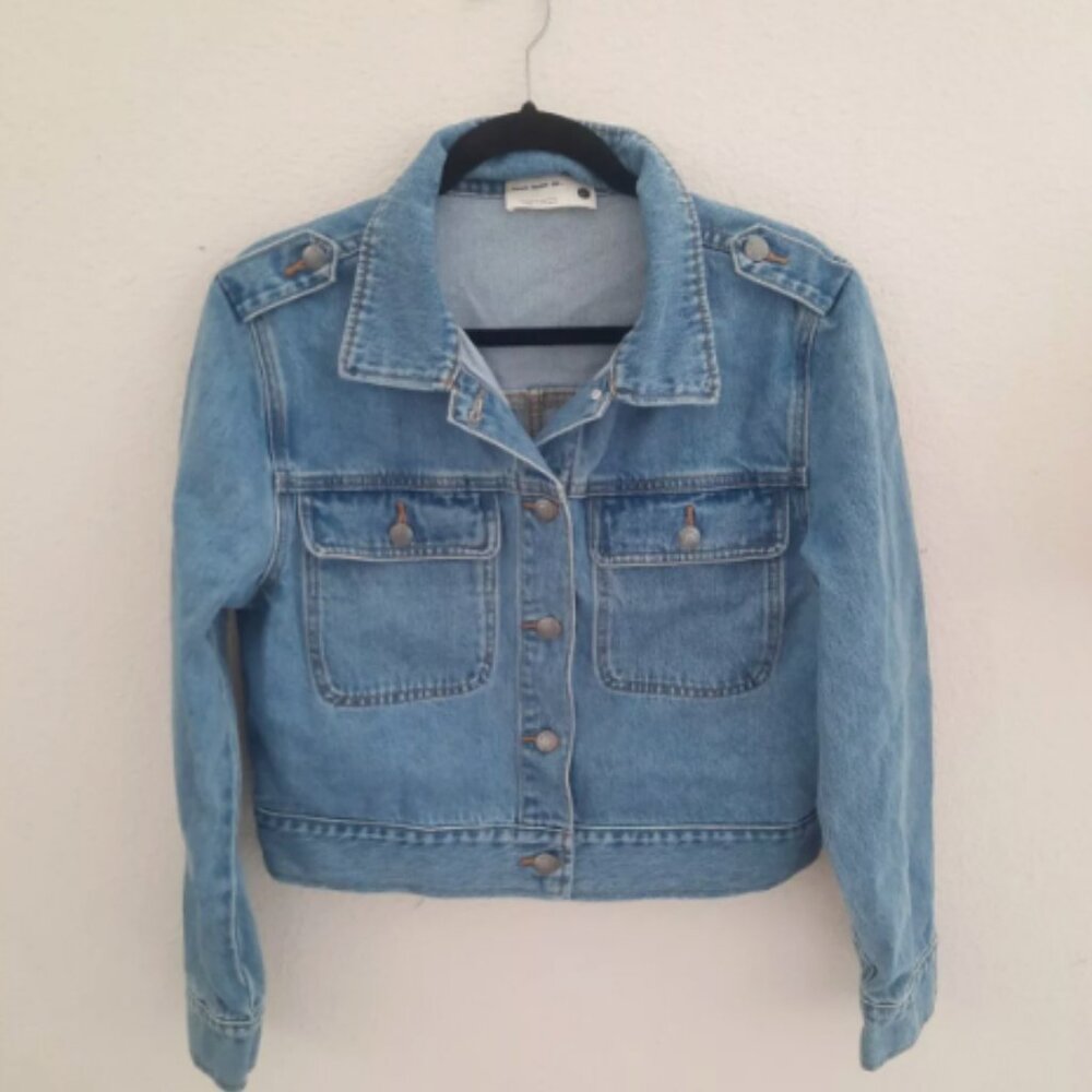 Back Beat Co. Brio Denim Jacket_Size Medium_New Without Tags